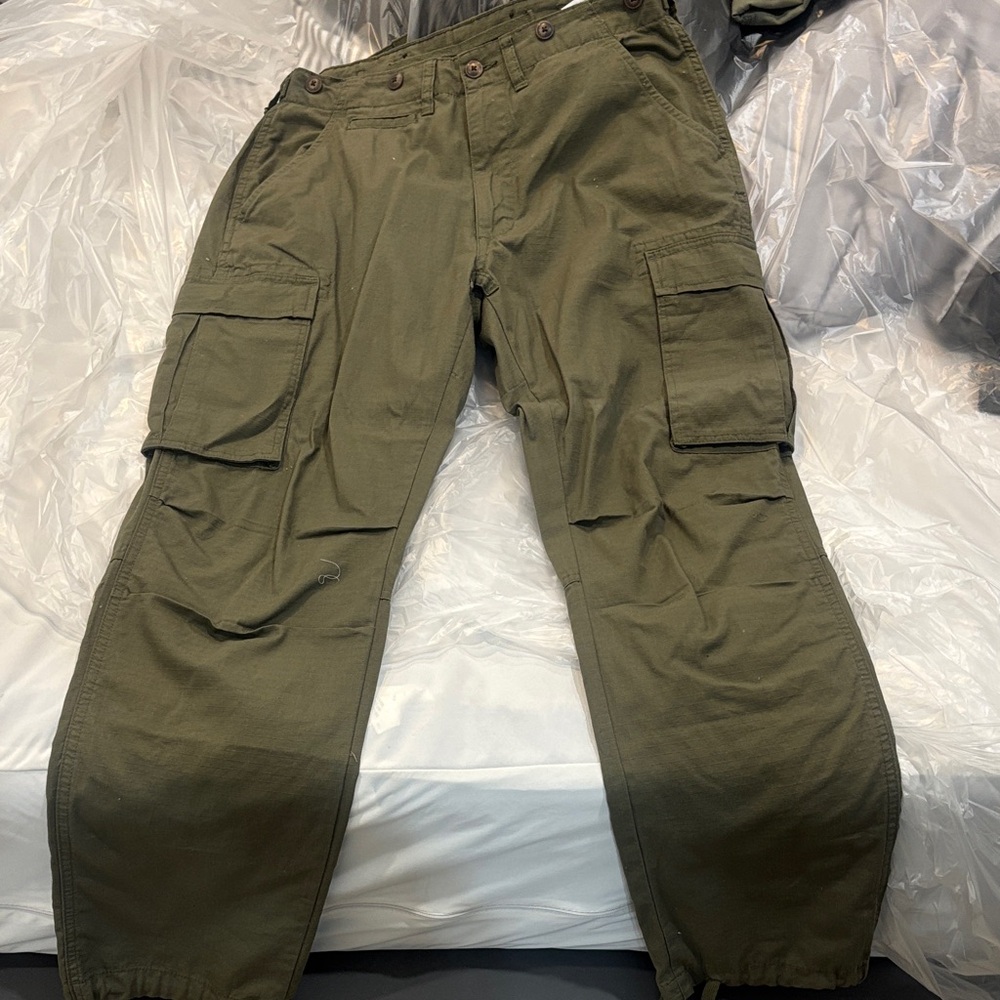 Men's Green Cargo Pants